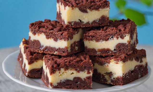 strúhaný tvarohový koláč